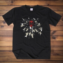 Chất lượng Deadpool T Áo Sơ Mi Màu Đen XXL Mens Tee