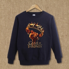 Qualitätsspiel der Throne Crown Pullover Hoodie