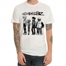 Quality Gorillaz Rock Bnad Tee Shirt for Men