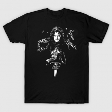 Casa de calitate Stark Jon Snow Tshirt