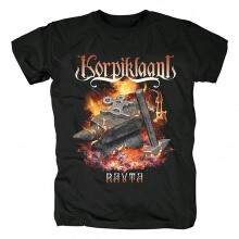 Quality Korpiklaani Rauta Tee Shirts Finland Hard Rock T-Shirt