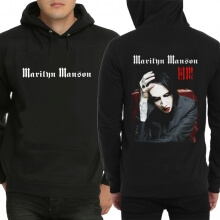 Felpa con cappuccio Marilyn Manson Rock di qualità