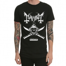 Chất lượng Mayhem Black metal Tshirt cho thanh niên