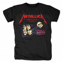 Le marteau de justice de Metallica de qualité vous écrase le t-shirt nous de t-shirt en métal