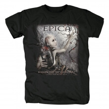 Qualité Pays-Bas Epica Band T-shirt Metal Punk Rock Shirts