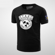 Quality Resident Evil Stars Sort T-shirt til mænd