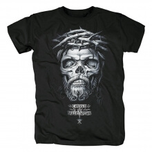Kaliteli Sullen Sanat T-Shirt Hard Rock Kafatası Grafik Tees