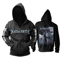 Camisa de suor da música do metal do Hoodie de Megadeth dos Estados Unidos da qualidade