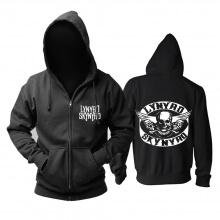 Kvalitets os Lynyrd Skynyrd Hoodie Metal Rock Sweat Shirt