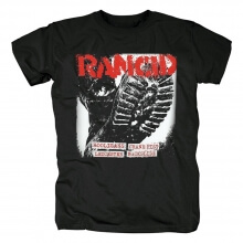 T-shirt rançoso Camisas do punk rock do hard rock