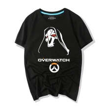  Camisa gráfica de Overwatch dos T da ceifeira