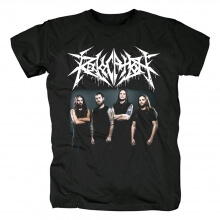 T-shirt da revogação nós camisas da faixa de metal