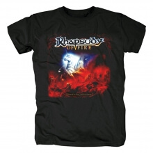 Trička Rhapsody Italy Metal Band T-Shirt