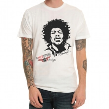 록 밴드 Jimi Hendrix Tshirt 