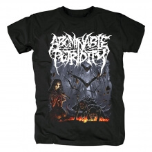 Russia Metal Band Tees Abominable Putridity T-Shirt