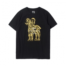 세인트 세이야 양자리 Tshirt Bronzing Printed Tee