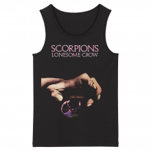 Scorpions Band Tee Shirts bez rukávov Nemecko Hard Rock Tank Tops