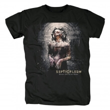 Septic Flesh Tshirts Greece Hard Rock Band T-Shirt