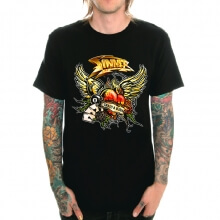 Sinner Band Rock T-Shirt Black Heavy Metal Tee
