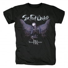 Sechs Fuß unter Band-T-Shirts Metallfelsen-T-Shirt