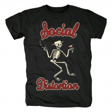 Maglietta Social Distortion Punk Rock Band Graphic Tees