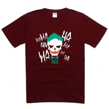 Suicide Squad Tee Đen Mens Joker T Áo Sơ Mi