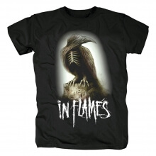Sweden In Flames T-Shirt Metal Band Graphic Tees