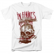 Sweden Metal Graphic Tees In Flames T-Shirt
