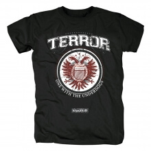 T-shirt do terror nós camisas do punk do punk do hard rock