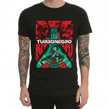 Turbo Negro Rock Tričko Black Heavy Metal T-Shirt