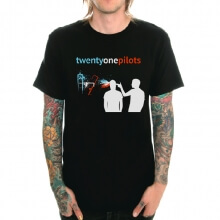 Twenty One Pilots T Shirt Sort Rock Band Tee