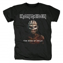 İngiltere'de demir kızlık T-Shirt Metal Rock grubu grafik Tees