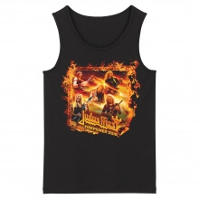 Uk Metal Sleeveless Graphic Tees Awesome Judas Priest Tank Tops