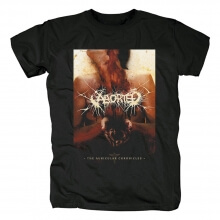 Unique Aborted Band Tee Shirts Belgium Metal Punk Rock T-Shirt