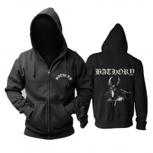 Sweat à capuche unique en métal Bathory