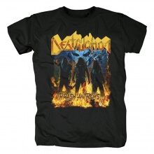 Benzersiz Yıkım Birleşik Nefret Tişörtleri Metal Band Tişört