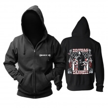 Benzersiz Dimebag Darrell Kapüşonlu Tişörtü Metal Punk Rock Grubu Hoodie