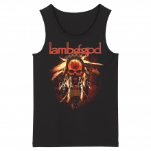 Unik Lamb Of God ærmeløse T-shirts Us Metal Rock Tank Tops
