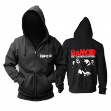 Benzersiz Rancid Domino Güz Hoodie Punk Rock Tişörtü Güz