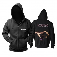 Felpe con banda musicale unica Germania Scorpions Lonesome Crow Hoodie