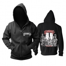 A Espanha original avulsionou a camisa de suor da música do metal do Hoodie