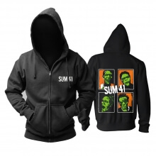 Unique Sum 41 Hooded Sweatshirts Canada Metal Punk Rock Band Hoodie