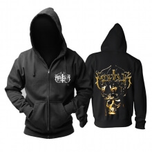 Sweat À Capuche Suède Unique Metal Therion Les Fleurs Du Mal