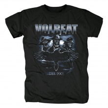 Tricou unic Volbeat Outlaw Raven Tees Danemarca Country Music Tricou Punk Rock