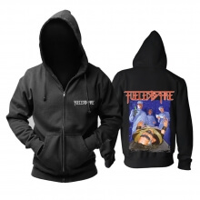 Bize ateş yakıtla hoodie metal serseri rock ter gömlek