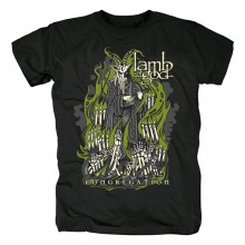 Us Lamb Of God T-shirt Hard Rock Metal Grafiske T-shirts