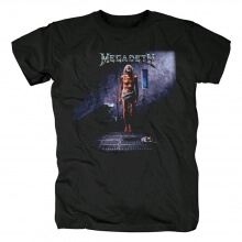 Nos Megadeth Contagem Regressiva Para Extinção T-Shirt Metal Graphic Tees