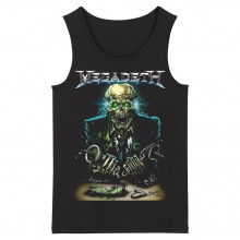 Nos Megadeth Regata Camisas Sem Mangas