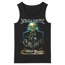 Us Megadeth Tank Tops Metal Rock Sleeveless Shirts