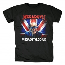 Us Metal Graphic Tees Megadeth T-Shirt